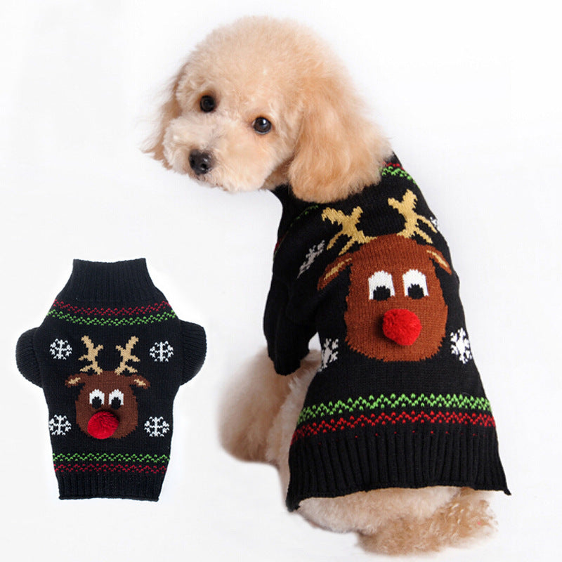 Christmas Pet Sweater – Cozy Holiday Knit for Dogs & Cats