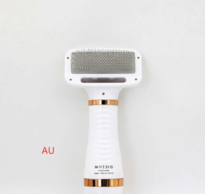 2-in-1 Pet Grooming Dryer Brush – Dry & Detangle Fast