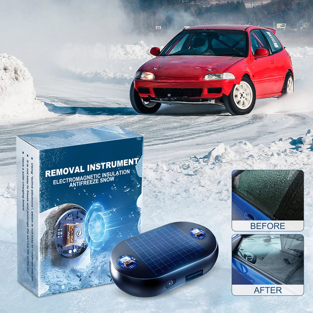 Electromagnetic Car Snow & Ice Melter – Anti-Freeze Deicer Device for All Vehicles