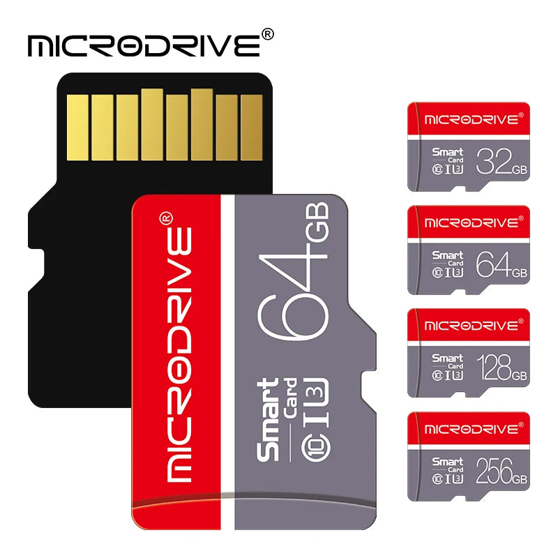 High-Speed Mini SD / Micro TF Memory Card - Class 10, 4GB to 256GB, For Smartphones & Devices