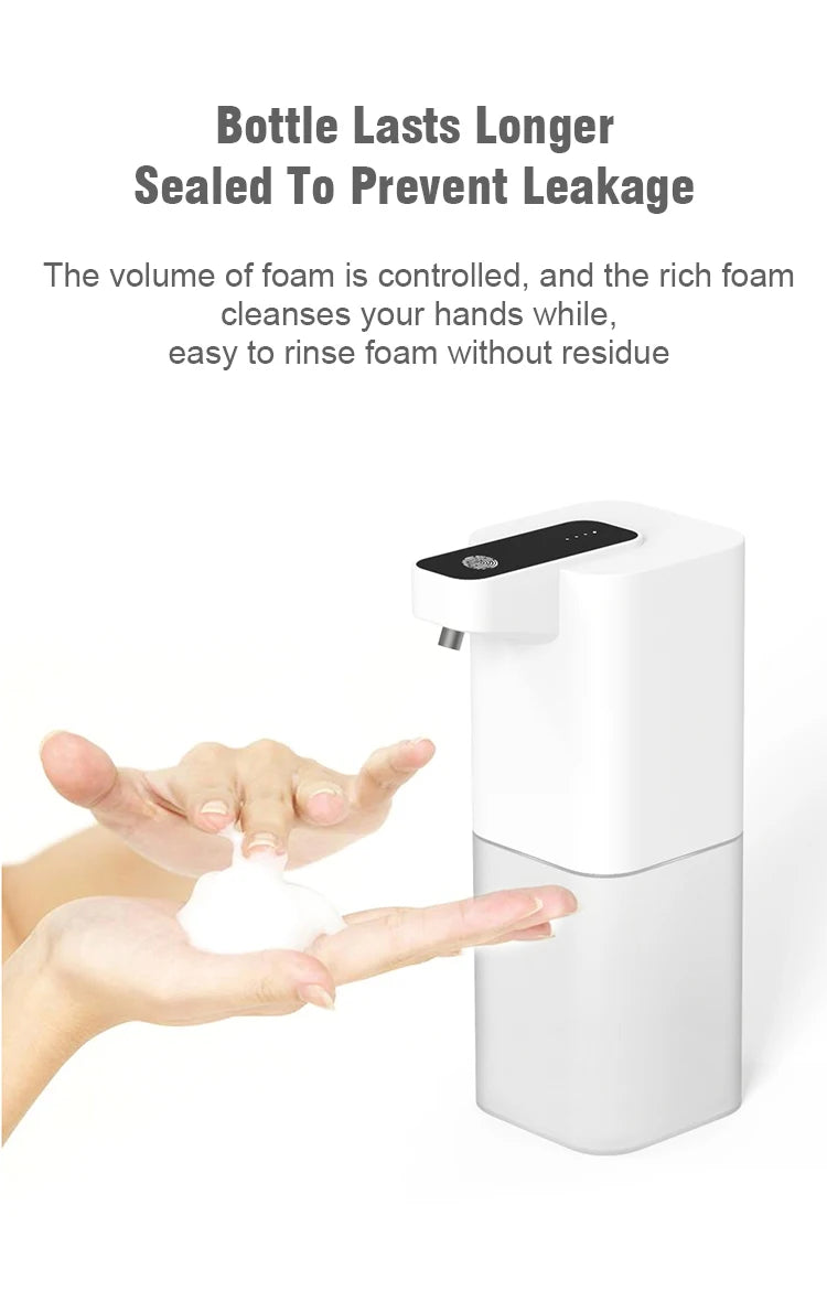 Touchless Soap Dispenser - Infrared Sensor Smart Foam Machine, USB Charging