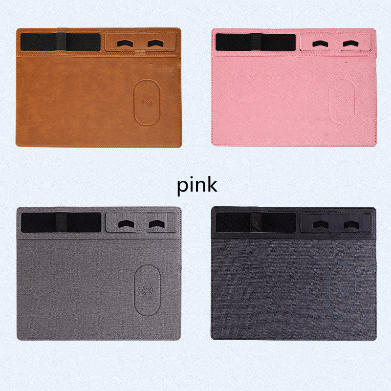 Creative Multifunctional Mouse Pad with Wireless Charger & Phone Holder