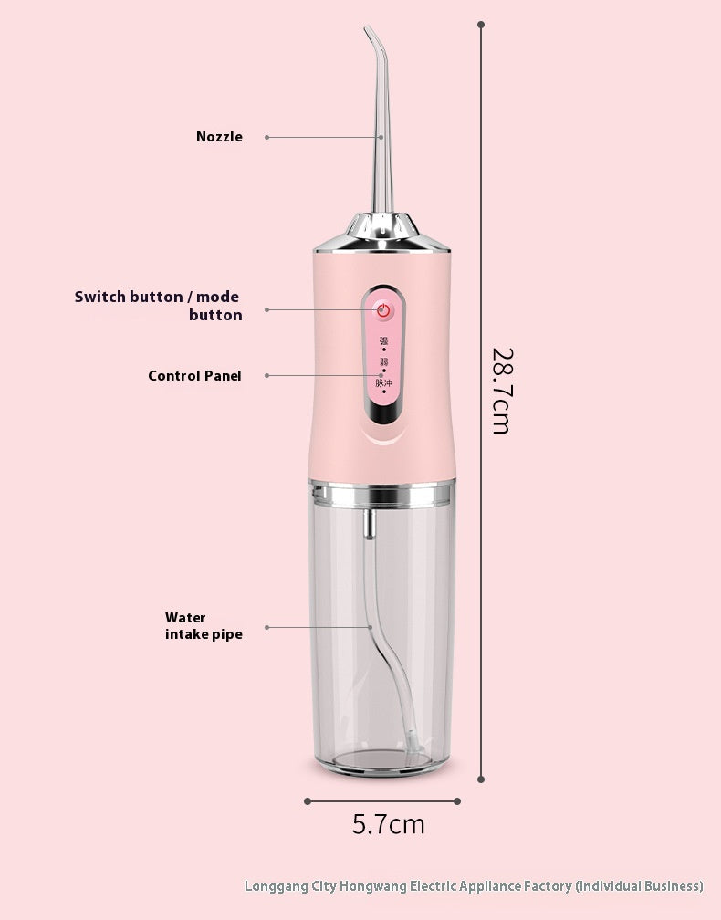 Portable Electric Water Flosser – Oral Irrigator & Dental Teeth Cleaner