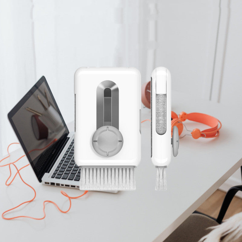 Portable 6-in-1 Multi-Function Headset Cleaning Brush